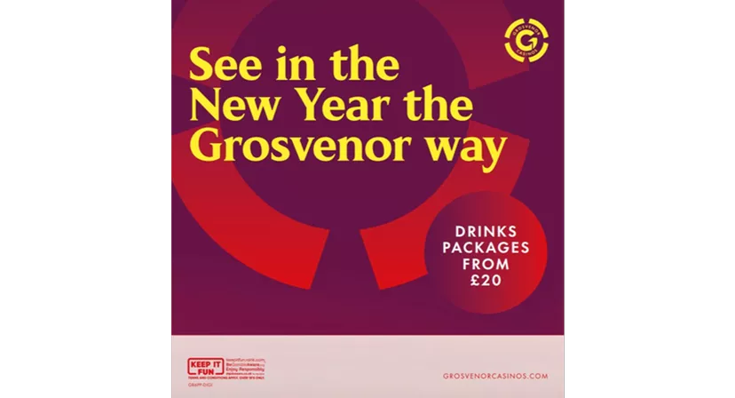Grosvenor Casino Piccadilly, Covent Garden Christmas Parties 2024