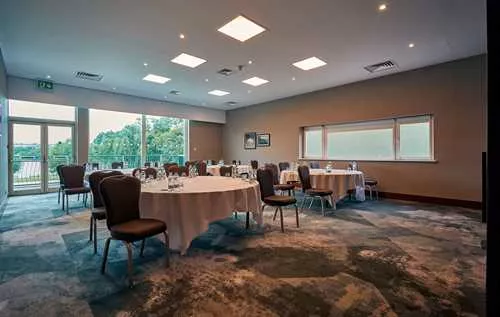 Riverside 4 1 room hire layout at Crowne Plaza Marlow