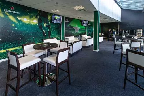 Corner Suites 1 room hire layout at Cardiff City Stadium