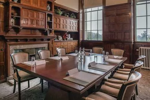 Boardroom 1 room hire layout at