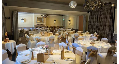 Ashdown & Elliott Suite 1 room hire layout at The Manor Hotel, Yeovil
