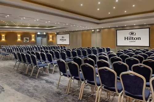 Ballroom 1 room hire layout at Hilton Cardiff Hotel
