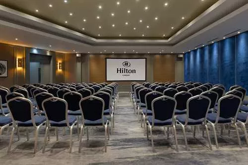 Friary 1 room hire layout at Hilton Cardiff Hotel