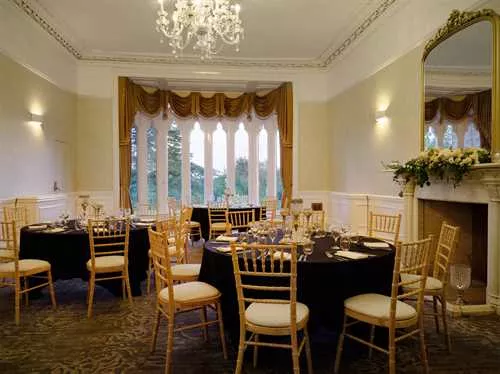 Morley Room 1 room hire layout at Delta Hotels by Marriott Breadsall Priory Country Club