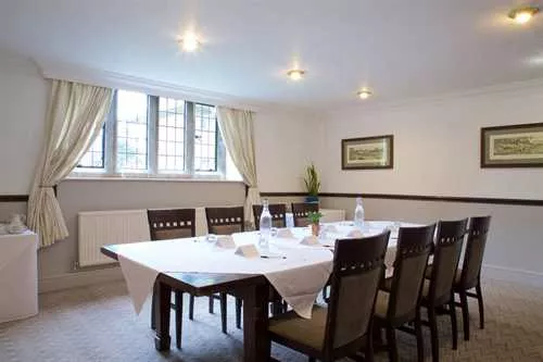 Sankey Suite 1 room hire layout at Stonehouse Court Hotel