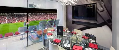 Boxes at Manchester United Football Club - Old Trafford