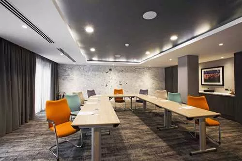 The Morrissey Suite 1 room hire layout at Holiday Inn Manchester City Centre