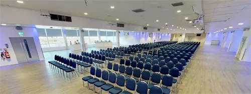 Walkers Hall 1 room hire layout at King Power Stadium (Leicester City FC)