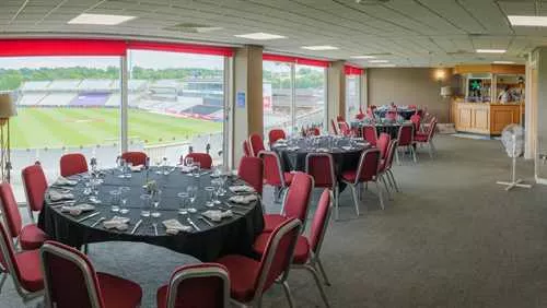 Colin Milburn Lounge 1 room hire layout at Durham Cricket at Seat Unique Riverside
