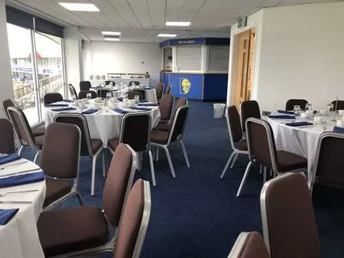 Lumley Lounge 1 room hire layout at Durham Cricket at Seat Unique Riverside