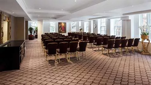 Private Room 8 1 room hire layout at Take the Mike - The Mayfair Hotel