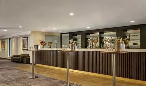 4th Floor Reception Area 1 room hire layout at DoubleTree by Hilton Lincoln