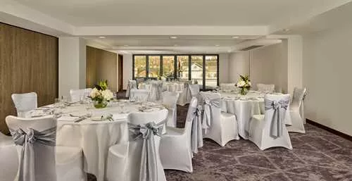 Aspen 2 1 room hire layout at DoubleTree by Hilton Lincoln