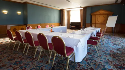 The Oxford Suite 1 room hire layout at The Oxfordshire Golf Hotel & Spa