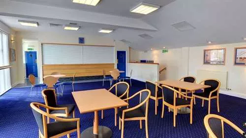 Sir Alf Ramsey Suite 1 room hire layout at Ipswich Town Football Club