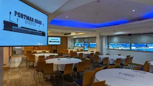 Sir Bobby Robson Suite 1 room hire layout at Ipswich Town Football Club