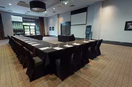 Inspiration 1 1 room hire layout at Village Hotel Leeds South