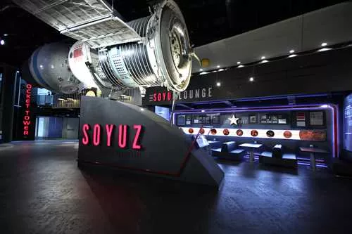 Soyuz Lounge at National Space Centre