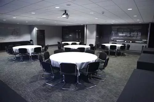 Discovery Room 1 room hire layout at National Space Centre