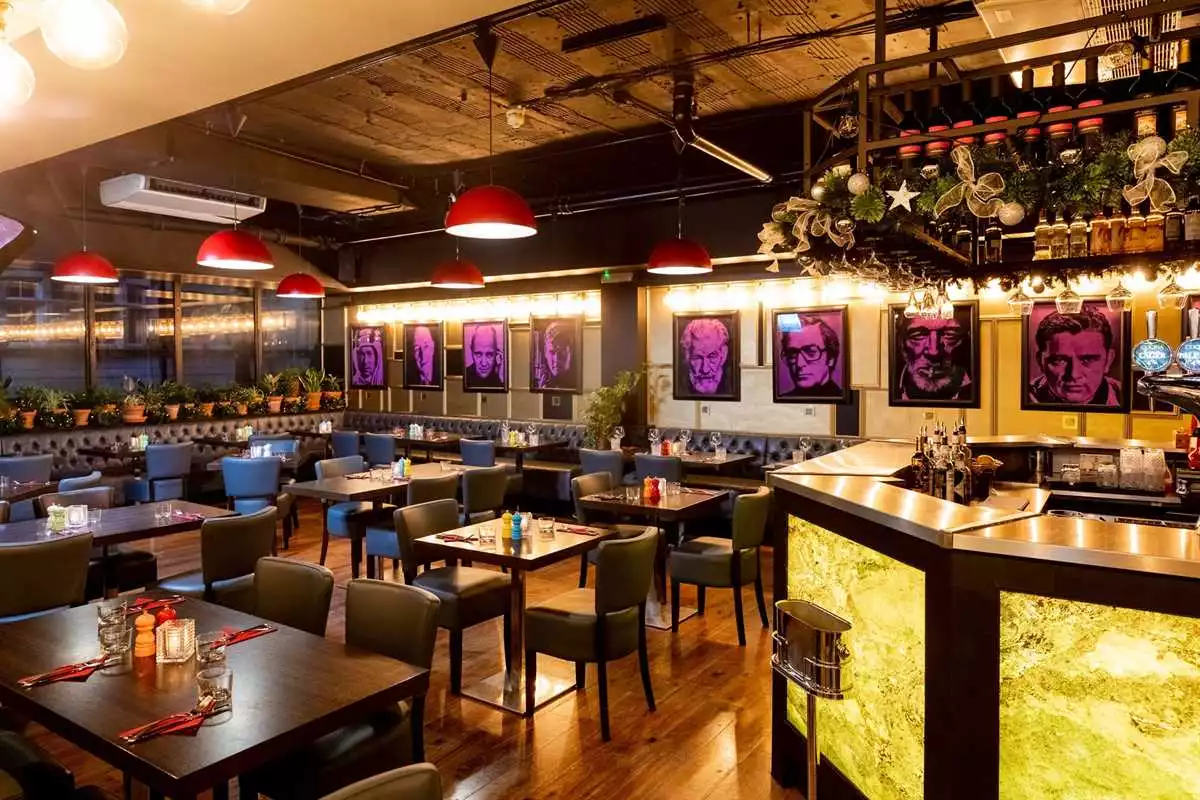 Restaurant at St Giles London in Bloomsbury