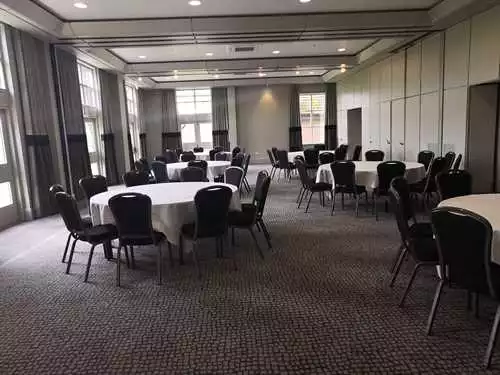 The Barford Suite 1 room hire layout at Barnham Broom Hotel