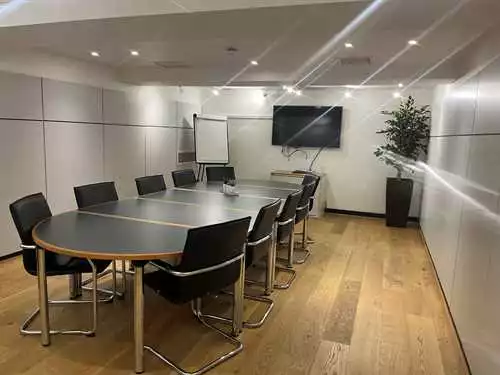 Boardroom 1 1 room hire layout at