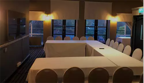 Mezzanine Floor 1 room hire layout at Waterside, Warrington