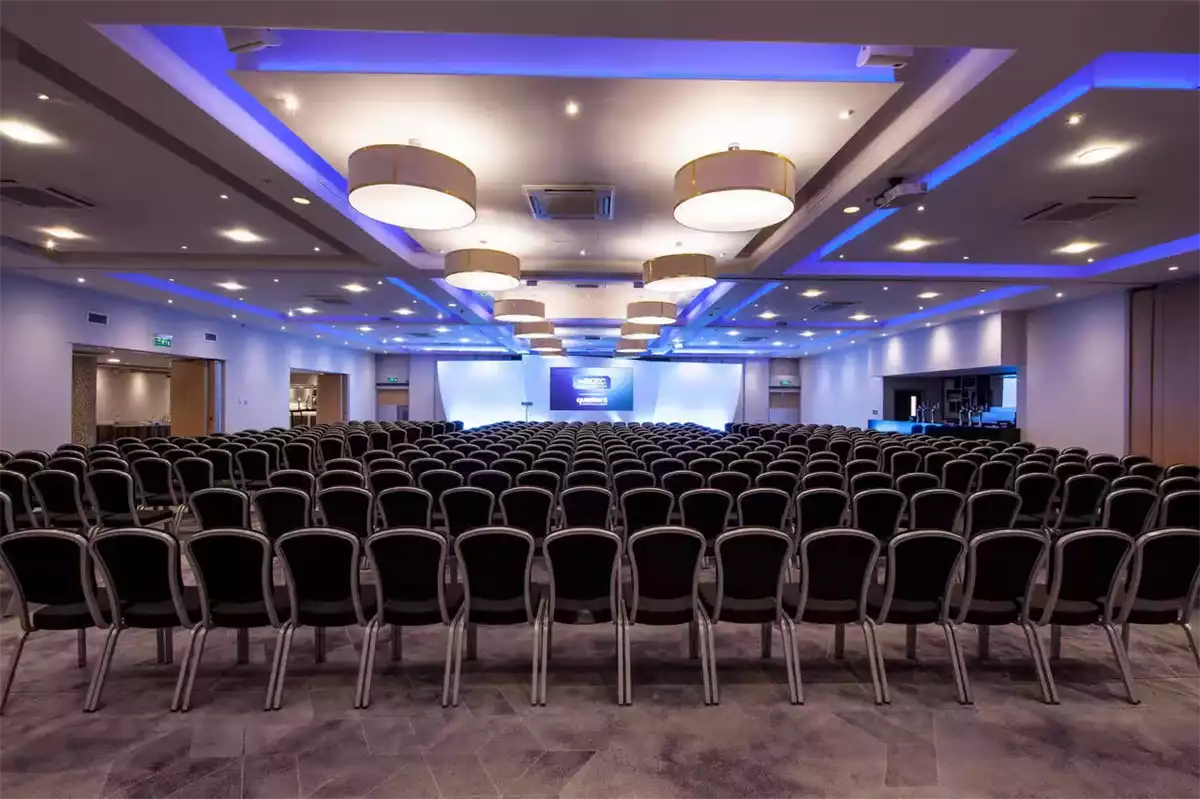 The Mercian Suite at The BCEC at the Holiday Inn Birmingham City Centre in Birmingham