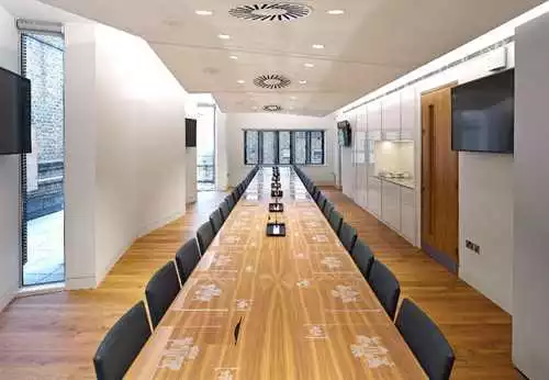 Council Room 1 room hire layout at The Royal College of Ophthalmologists