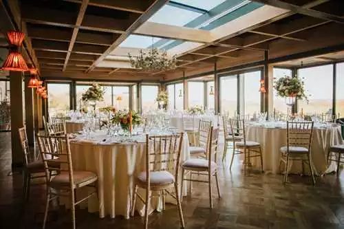 The Orangery 1 room hire layout at