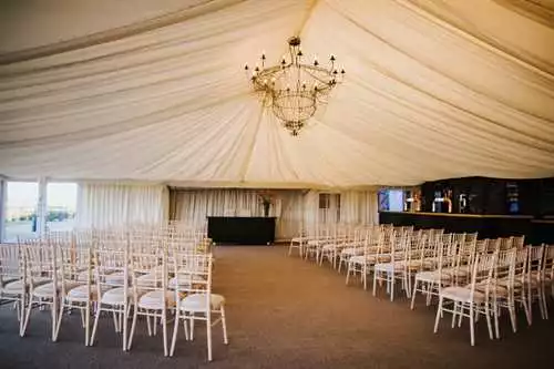 The Marquee 1 room hire layout at
