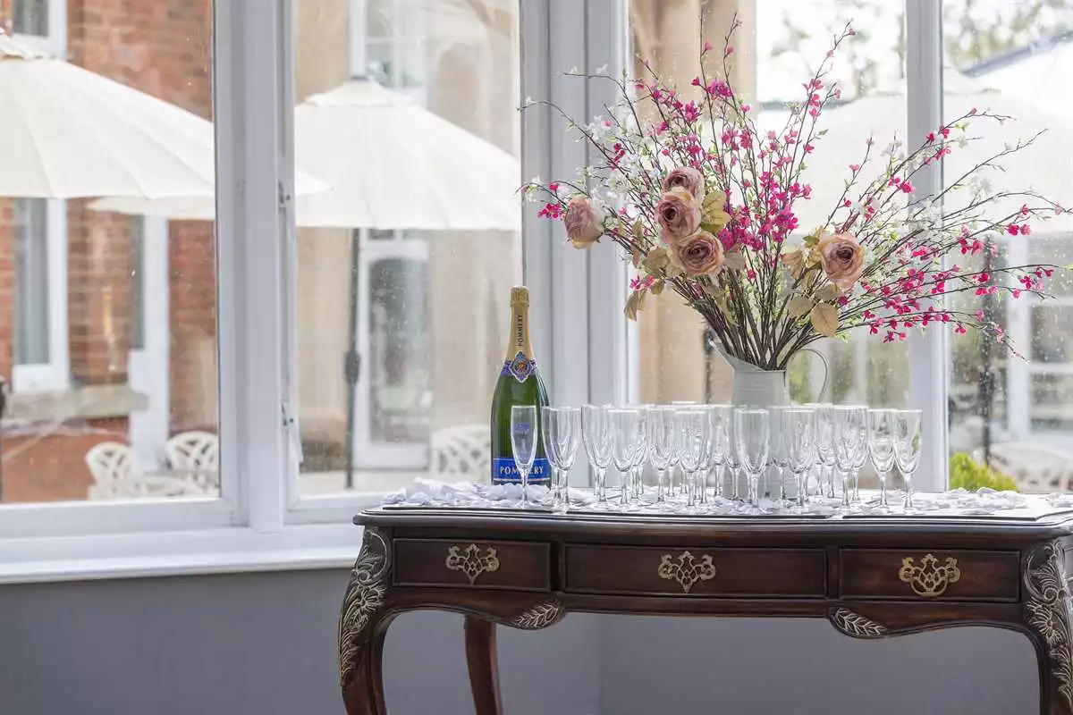 Conservatory at Hilton Puckrup Hall Hotel & Golf Club, Tewkesbury in Tewkesbury