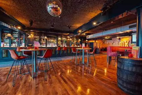 Full Exclusive Venue Use 1 room hire layout at Revolution York