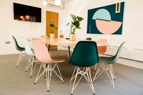 Boardroom 1 room hire layout at