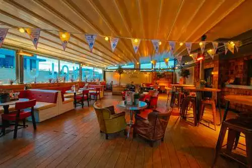 The Sky Bar 1 room hire layout at