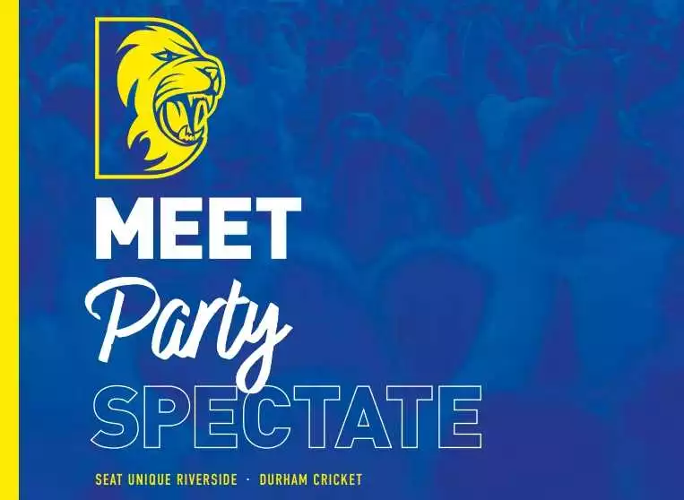 Durham Cricket Events unveils new 'Meet, Party Spectate' Brochure