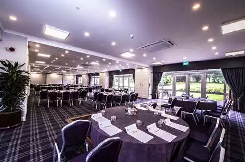 Park Suite 1 room hire layout at DoubleTree by Hilton Cheltenham