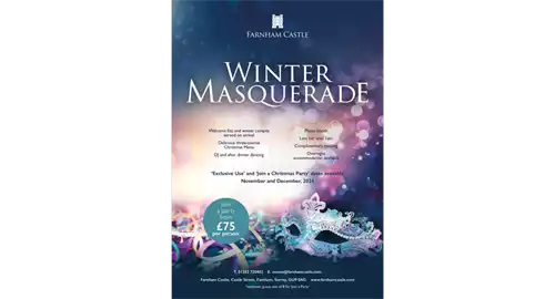 Join a Christmas Party at Farnham Castle 2025 at Farnham Castle