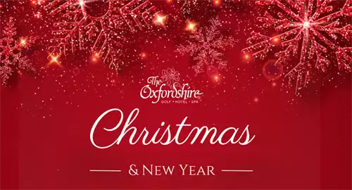 The Oxfordshire Golf Hotel & Spa, Thame Christmas Parties 2024