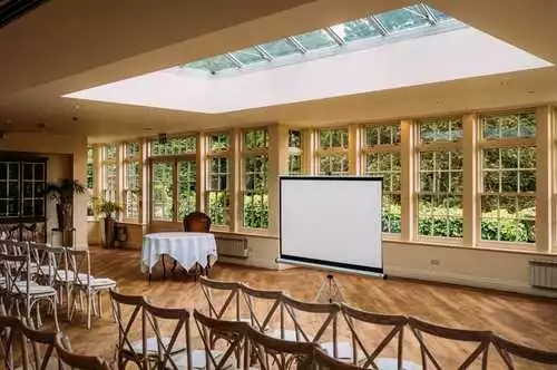 Conference Room 1 room hire layout at Mitton Hall