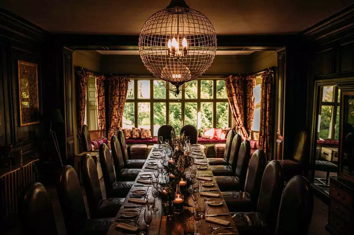 Private Dining Room 3 at Mitton Hall in Clitheroe