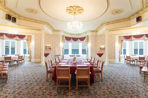 Morning Room 1 room hire layout at The Redcliffe Hotel