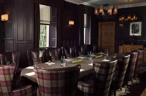 Wallace Lounge 1 room hire layout at Apex Dunblane Hydro
