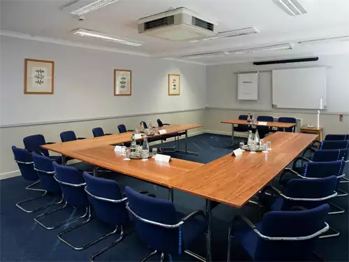 Curzon Suite 1 room hire layout at Holiday Inn Chester-South