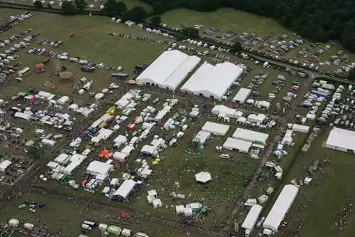 Cheshire Showground 1 room hire layout at