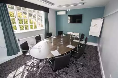 Budworth 1 room hire layout at Mere Court Hotel & Conference Centre