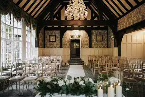 Arboreum 1 room hire layout at Mere Court Hotel & Conference Centre