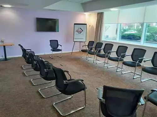 Anglesea Room 1 room hire layout at Future Inn Cardiff