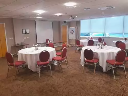 Holder Room 1 room hire layout at Future Inn Cardiff
