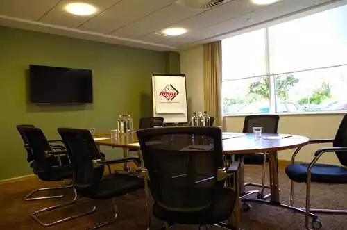 Bernard Room 1 room hire layout at Future Inn Cardiff